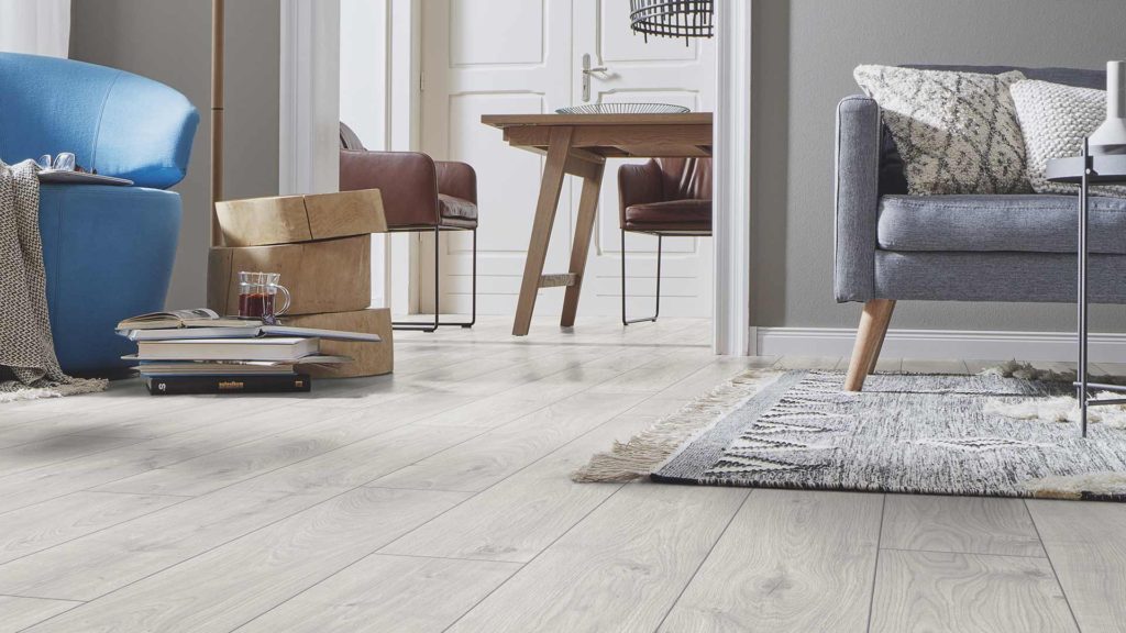 Atlas Oak White German Laminate Flooring